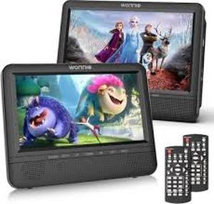 Wonnie W-612D Dual Screen Car Headrest Player