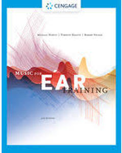 lot 12280 image: Music for Ear Training 4th Edition - Cengage