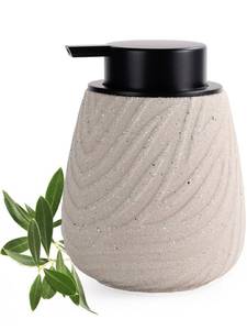 lot 1039 image: Avidanza 14 oz Ceramic Hand Soap Dispenser for Bathroom & Kitchen - Refillable Liquid Dish Pump with Non-Drip Design, Modern Farmhouse Style