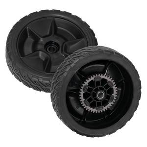 lot 1056 image: XaXmTee 2 Pcs HRN216 Lawn Mower Rear Wheels Kit Compatible with Honda HRN216 Lawn Mower 8 Push Mower Back Drive Wheels Replace for 42710-VR8-N00ZA