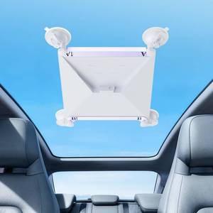 lot 2166 image: Starlink Mini Car Mount, Starlink Mini Accessories for Car Windows & Sunroofs, Secure Mounting Kit with 2 Spare Cups & Anti-Slip Pad,All-Weather Stability for RVs, Trucks & Boats(White)