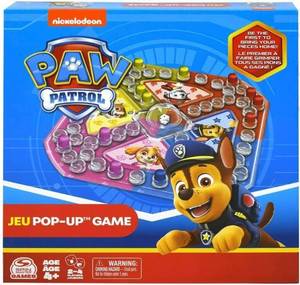 lot 4234 image: Nickelodeon Paw Patrol Pop Up Game