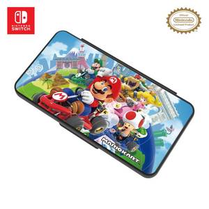 lot 4237 image: R.D.S. INDUSTRIES, INC. - Game Traveler Licensed Nintendo Switch Game Card Case - Holds 24 Game Cards and 4 microSD Cards, MarioKart (GCC24GR)