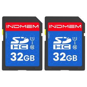lot 4250 image: 32GB SD Card, 2 Pack SDHC Memory Cards UHS-I U1 Class 10 High-Speed Full HD Video, Secure Digital Cards Compatible with Cameras, HD Camcorders, DSLR and PC, 32GB(2pc)