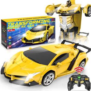 lot 4293 image: Dolanus Remote Control Car - Transform Robot RC Cars, Toys for Ages 5-7, Kids Toys, 4 Year Old Boy Toys, Toys for 3 4 5 6 7 8 10 12 Years Old Boy, Gifts for Boys Kids Toddlers Birthday