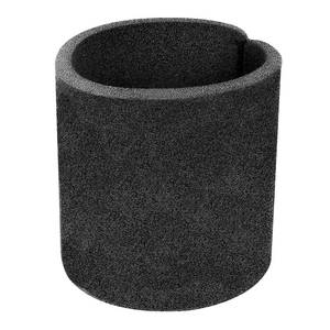 lot 4337 image: HASMX Small Foam Filter Sleeve Replacement for Shop Vac Type CC 9052600 90526 905-26 905-26-00 WetDry Vacuum 1-5 Gallon Portable, Black (1-Pack)