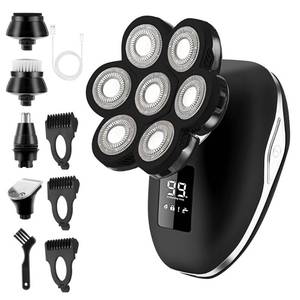lot 4346 image: Electric Razors for Women, 7D Electric Shaver for Women, 5 in 1 Lady Shavers, WetDry Bikini Trimmer, Rechargeable Face Razor for Arms Legs Armpit Pubic Area