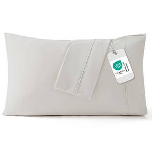 lot 6198 image: Bedsure Queen Pillow Cases Set of 2 - Brushed Microfiber Pillowcase 2 Pack, Super Soft Pillowcase, Pillow Case Covers with Envelope Closure for Kids, Wrinkle, Fade Resistant, Linen, 20x30 Inches