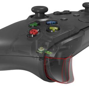 lot 6224 image: eXtremeRate Clicky Hair Trigger Kit for Xbox One XS Controller LT RT Shoulder Buttons, Custom Flashshot Trigger Stop Flex Cable for Xbox One XS Controller Model 1708