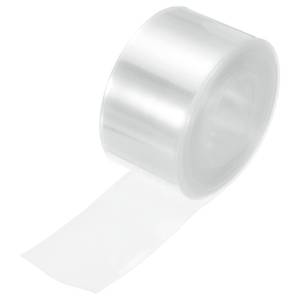 lot 6248 image: MECCANIXITY Battery Wrap PVC Heat Shrink Tubing 25mm Dia 40mm Flat 26 Feet Clear Good Insulation for Battery Pack-8m