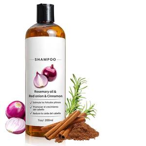 lot 6249 image: Shampoo De Cebolla, Shampoo Para Hombre with Rosemary Oil & Red Onion & Cinnamon Extract, Strengthen Hair Roots, Reduce Hair Loss, Promote Hair Growth For Women Men, 7oz200ml (1)