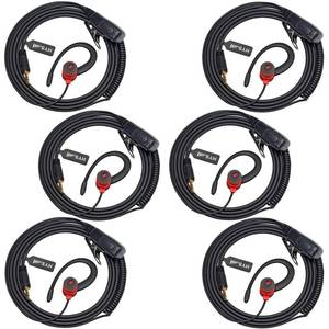 lot 10023 image: HYS G Shape Earpiece for Cobra 2.5mm Radio, ProfessionalBusiness Walkie Talkies Headset with Mic for Cobra Microtalk Cxt195 PX655 Cx112 PX650 ACXT1035r ACXT145 ACXT545 RX385 RX685 Handheld Radio