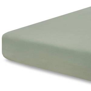 lot 10047 image: Pobibaby - Single Solid Premium Fitted Baby Crib Sheets for Standard Crib Mattress - Ultra-Soft Cotton Blend, Safe and Snug, and Stylish Solid Crib Sheet (Sage Green)