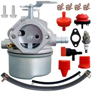lot 10055 image: Ruixing OEM 640052 Carburetor for Tecumseh HMSK80 HMSK90 HMSK100 LH318SA LH358SA Snow Blower Thrower 8HP 9HP 10HP Engine replaces 640054 640349 640058 640058A Ariens st824 ST1032 ST624 Snowblower
