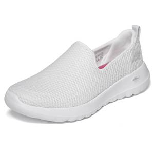 lot 11033 image: Skechers Womens Go Walk Joy Sneaker, White, 7