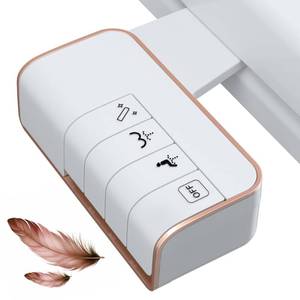 lot 11048 image: Hibbent Bidet Attachment for Toilet, Non-Electric Dual Nozzle for Frontal & Rear Wash, Adjustable Water Pressure Control, Fresh Water Bidet Toilet Seat, Self Cleaning Water Sprayer, Rose Gold