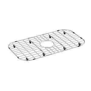 lot 11062 image: Sink Bottom Grid 26L X 14W, Kitchen Sink Grid Protector Stainless Steel Sink Grate with Center Drain Metal Sink Grate Protector for Kitchen Single Sink Bowl