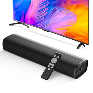 lot 11064 image: MZEIBO Sound Bar, 50W Soundbar for Smart TV Bluetooth 5.3 Speaker 17Inch with ARCOpticalAUX Connection Surround for Home Theater Audio TVPCGamingProjectors