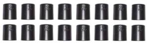 lot 16330 image: JSP Manufacturing 1 Diameter Post Wire Shelf Clips Shelving Split Sleeves Lock Metal Rack Locking Plastic Pick A Pack Wholesale Bulk 8 Pairs (16 Pack)