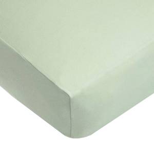 lot 16369 image: American Baby Company 100% Natural Cotton Fitted Crib Sheet 52 x 28 - Soft, Breathable, Hypoallergenic & Gentle Toddler Bed Sheet, Celery, Neutral for Boys & Girls