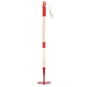 lot 16380 image: Xifando Kids Garden Lawn Hoe-Small Wooden Handle Hoe with Metal Head, 31 inches 79 cm Length, for Kids Garden Labor Tool (Red)