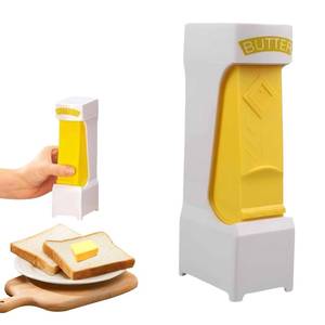 lot 16394 image: Portable One-Click Butter Cutter with Stainless Steel Blade - Effortlessly Create Perfect Slices for Breakfast, Baking, and Cooking, Butter Dispenser Sticks,Cheese Splitter
