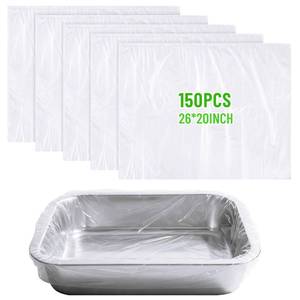 lot 17091 image: AmazingSpark 150 Pcs 26 x 20 Steam Pan Liners, Disposable Roaster Liners for 12 13 14 Size Pans for Holiday Meals Restaurants Catering Bulk Food Prep