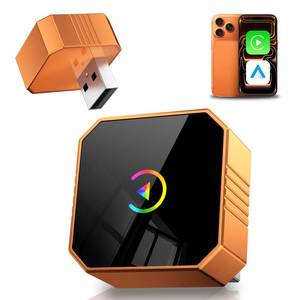 lot 18174 image: MIXGOLD Wireless CarPlay Adapter for iPhone��Android, 2026 Upgraded Car Play Mini Wired to Wireless Adapter for CarPlay ��Android Auto Plug and Play Stable Connection & No Latency for iPhone iOS 10