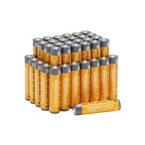 lot 18184 image: Amazon Basics AAA Long-Lasting Alkaline Batteries, 36-Count, 1.5 Volt, Reliable Performance, 10-Year Shelf Life, Emergency Storage