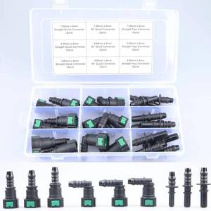 lot 18192 image: AC PERFORMANCE 24PCS Assorted Fuel Line Quick Connector Kit, SAE 7.89mm & 9.49mm & 9.89mm to 8mm