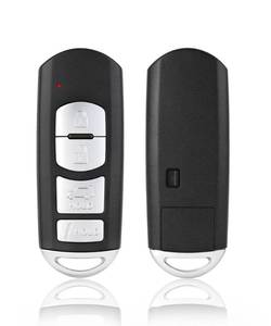 lot 18196 image: Smart Key Fob for Mazda CX-5 2017-2019Mazda CX-9 2016-2019, YIKEBALOG Proximity Remote Control Key Fob Replacement for WAZSKE13D01 TKY2-67-5DY