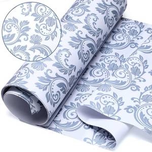 lot 19379 image: Gersoniel 10 Sheets Drawer Liners for Dresser Scented Drawer Liners Non Adhesive Scented Paper for Fragrant Home Shelf Closet(Linen,Chic Pattern)