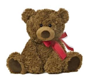 lot 19403 image: Aurora� Snuggly Coco Bear�� Stuffed Animal - Comforting Companions for Imaginative Play - Perfect for Kids, Adults, Birthdays, and Anniversaries - Brown 9 Inches