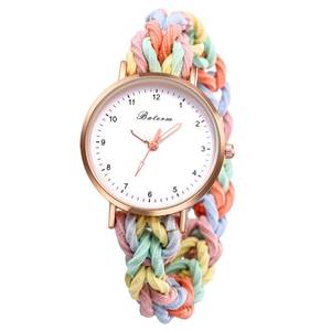 lot 20043 image: Avaner Womens Elastic Braided Watches Stretchy Strap Multicolored Bracelet Quartz Wrist Watches for Women Ladies