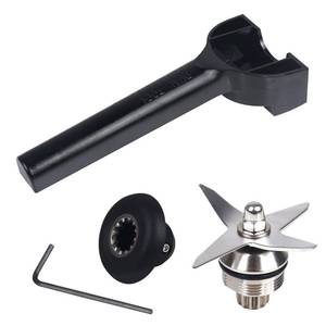 lot 20045 image: Blade Replacement Parts - Blender Wet Blade Assembly with Wrench and Drive Socket, Compatible with 64oz and 32oz Containers,Durable Construction