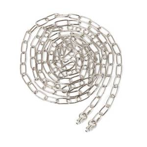lot 20447 image: Giluta Pendant Light Fixture Chain Heavy Duty 15 Feet Chandelier Chain Hanging Chain for Fruit Basket Lantern Plant Supports to 65 lbs Maximum Weight
