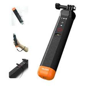 lot 16286 image: Telesin Floating Hand Grip with Remote Control for Action Cameras