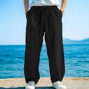 lot 19391 image: Black Cotton Sweatpants XL