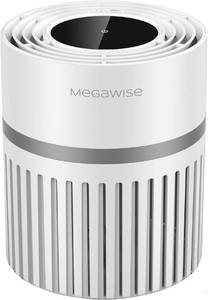 lot 3494 image: MEGAWISE EPI810 Air Purifier forLarge Room, 215 sq ft Coverage, Real-Time Air Quality Monitor, Fragrance Sponge and Wildfire Smoke, Dust Removal