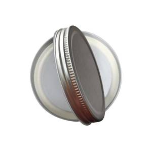 lot 4015 image: 24 pack Mason Jar Lids Regular Mouth, Leak Proof and Secure (24, Regular Mouth)
