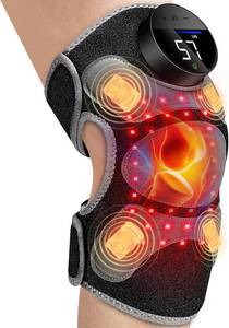 lot 4390 image: Upgrade 4 Massage Area Knee Brace and Red Light Therapy for Knee, Cord-Free Rechargeable Controller, 20Min Auto Shut-Off, 660nm and 850nm Red Light Therapy Device for KneeElbowShoulder.