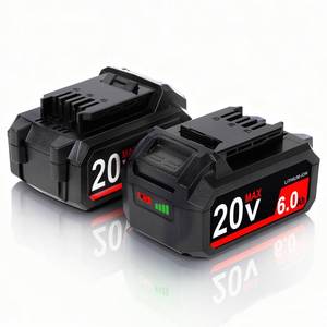 lot 4400 image: DONGPUCUN 2Pack 6.0Ah Lithium Battery for Skil 20V Battery BY519601 BY519603 BY519702 Compatible with Skil PWRCORE 20V Battery