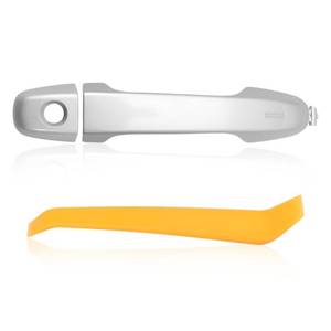 lot 4429 image: Gaogsiy Exterior Door Handle fits Camry 2012-2017 Gray Front Left Driver Side Paint Code Pearl 070 Replaces 6921106090C0, 6925006020C0 Without Push Button Start and Sensor, Without Smart Entry System