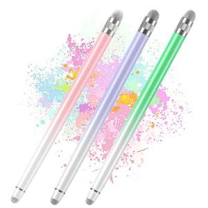 lot 4474 image: Bopomofo 3PCS Stylus Pen for Touchscreen,Stylus Pen for iPhoneiPadTablet AndroidMicrosoftSurface,Compatible with Touch Screens(PurplePinkGreen)