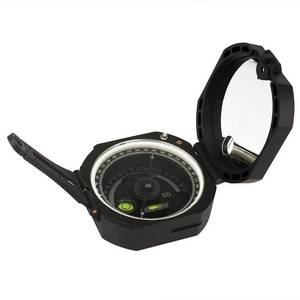 lot 4475 image: SVBONY Camping Military Compass Pocket Transit Multifunction Compass Lensatic Sighting Fluorescent Waterproof for Hunting Hiking with Strap