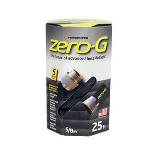 lot 5526 image: zero-G Lightweight, Kink-Resistant, Heavy Duty Garden Hoses (58 x 25ft)in