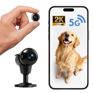 lot 6107 image: Wcibia Hidden Camera, 5G WiFi Mini Nanny Cam with Free Cloud, 2K HD Wireless Camera, Supports Offline Recording and Motion Detection and Night Vision for BabyPet MonitorHome Security