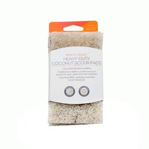 lot 6176 image: Full Circle Cleaning Products Beachy Clean Heavy Duty Coconut Scour Pads 3pk, 3 CT