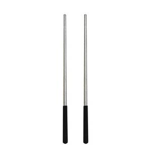 lot 6191 image: A2 PCS Winding Rods D 12 x L 16.75in Inch with Black Random Antiskid Handle, Used for Garage Door Torsion Springin
