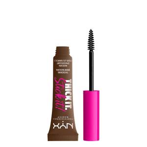 lot 6242 image: NYX PROFESSIONAL MAKEUP Thick It Stick It Thickening Brow Mascara, Eyebrow Gel - Brunette